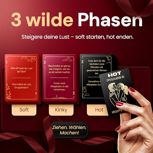 Erotikspiele Soft2Hot Sexspiel für Paare und Gruppen ab 18 Jahren