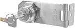 KALLORY No Drill Keyed Lock for Chest Freezer Refrigerator Safety with Easy Installation and Strong Theft