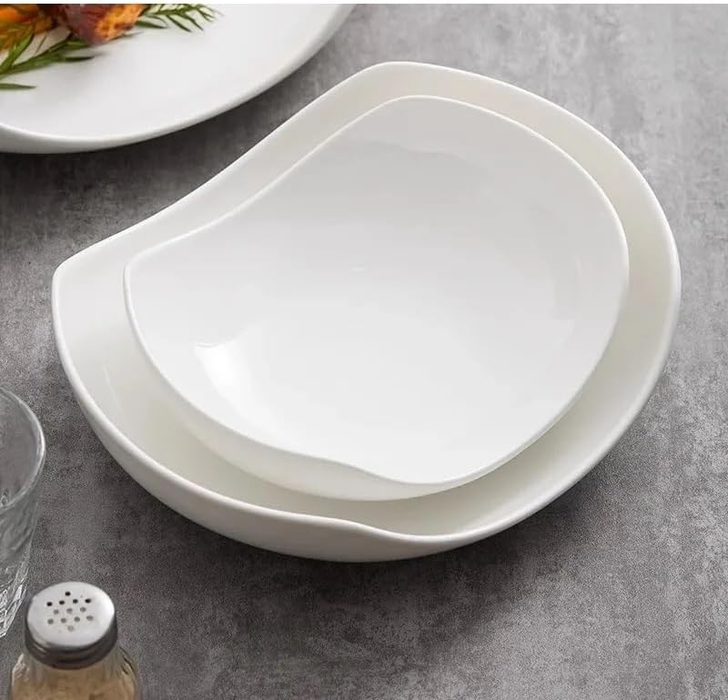 Dessert Plates Ceramic Plate Pasta Salad Plate Dessert Snack Plate Restaurant Dessert Plate