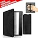 Produktbild MyGadget Hülle für Kindle Oasis 10 | 9 Generation [ Modell : CW24WI | S8IN4O Release: 2019 | 2017 ] mit Handschlaufe & Auto Sleep | Wake Funktion - Flip Case in Schwarz