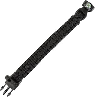 Paracord Cobra 3in1 Survival Bracelet - Arctic Grey