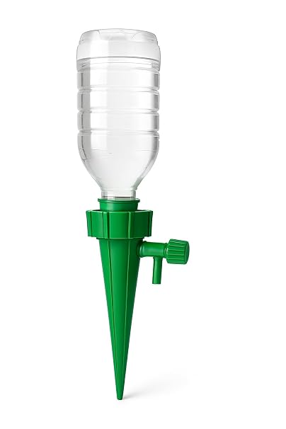 Bitki Sulama Aparatı, Ayarlanabilir Musluklu, Su Hazneli, Sağlam Plastik, Kolay Kurulum, Bahçe ve Saksı Bitkileri İçin (Su Haznesiyle Birlikte)