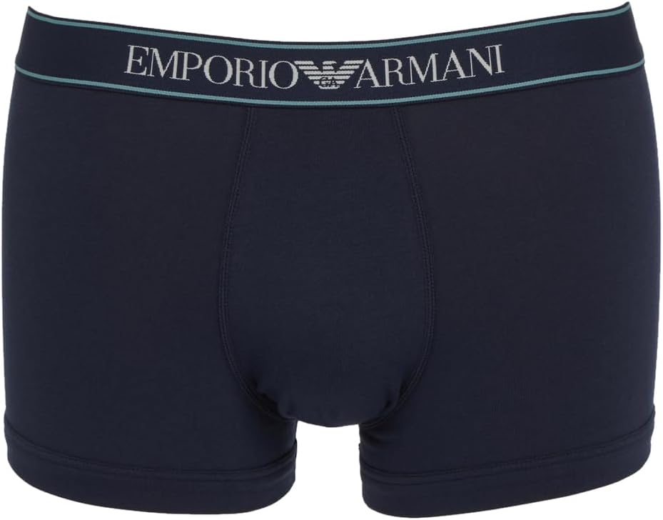 Emporio Armani mens Yarn Dyed Stripes 2 Pack Trunk - Image 3