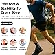 GEXINKEJI 2 Paar Orthopädische Kompressionssocken Plantarfasziitis Bandage Stützsocken Socken Ohne Zehen Plantar Fasciitis Kompressionsstrümpfe Plantar Fasciitis Socken für Herren und Damen XXL