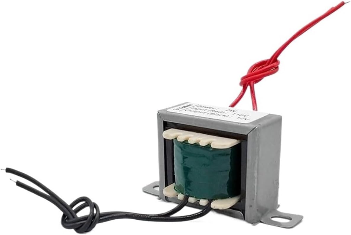 1W Power Transformer 1VA Audio Voltage Customized 220V/380V/110V to 9V/12V/15V/18V/24V/110V Dual Output Isolation Copper DIY(380V Single Output,AC9V)