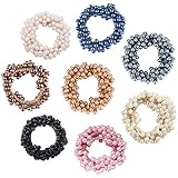 haarband perlen selber machen 【Wunderschönes Design】Das Haargummi ist mit vielen kleinen Perlen übersät, die reich an Schichten sind und einen Sinn für Design haben. Das Kunstperle Haar Seil passt sehr gut zu Ihrer modischen Kleidung und Ihrem Stil.