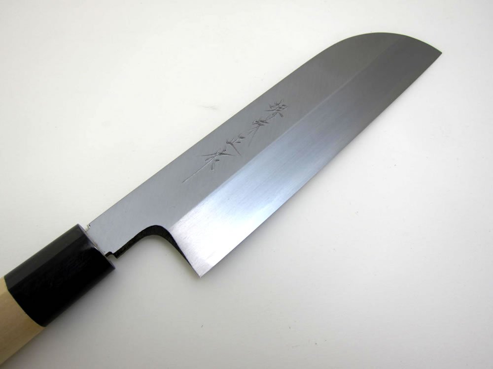 堺角一作 鎌型包丁19.5cm