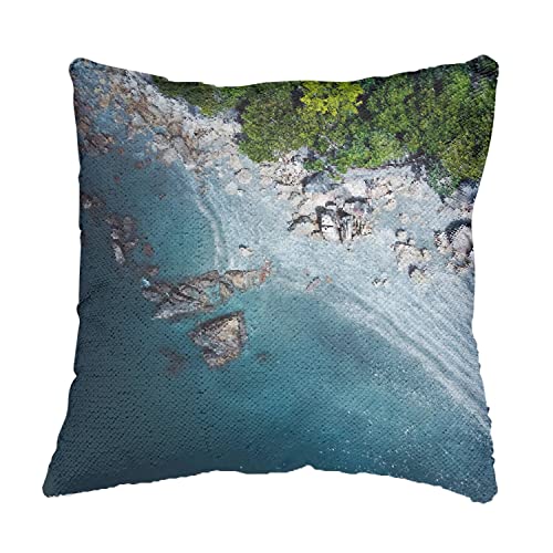 Coussin sequin rouge pour raviver une décoration intérieure terne - 4