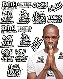 16 peças versículo bíblico ferro em remendos para roupas, aplique bordado cristão preto para mochila, chapéu, jaqueta, costura, enfeite decorativo