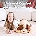 IKASA 5lbs Weighted Stuffed Animal Dog,27.5 inches Plush Toy Giant Large Big Jumbo Soft Puppy,Huge Size Cute Fat Plushie,Gift for Kids