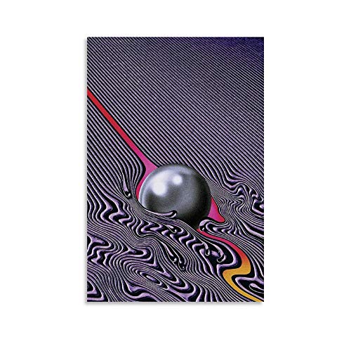 Impression sur toile « Tame Impala » - Courants - Décoration murale moderne pour chambre à coucher - 20 x 30 cm Cover