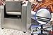 TECHTONGDA Commercial Dough Mixer All Stainless Steel Pizza Dough Mixer 110V Dough Blender Kneading Machine with 50 KG Kneading Capacity and 90 Degree Tilt for Schools Bakeries Restaurants Pizzerias