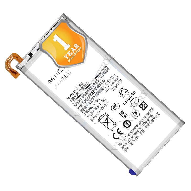 Image of Original EB-BG885ABU Battery Compatible for Samsung Galaxy A8 Star (A9 Star) - (3700mAh) - 1 Year Warranty K7