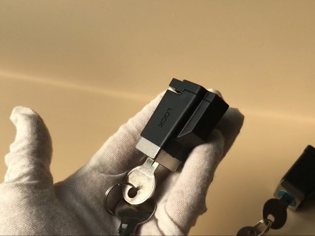 2 Pack Sliding Window Stopper Lock with 2 Keys - for