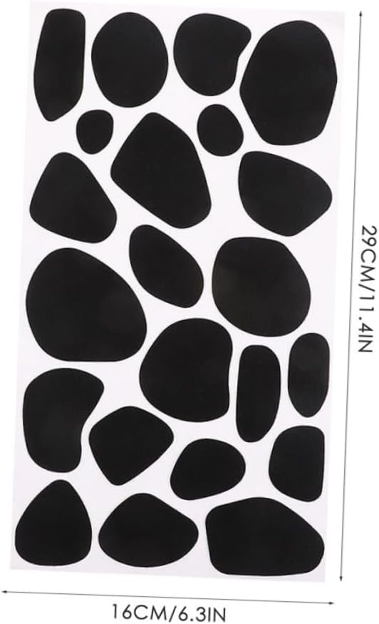 DIY Felt Stickers Craft Kit 8 Sheets Felt Circle Stickers Self-Adhesive Decals for DIY Projects