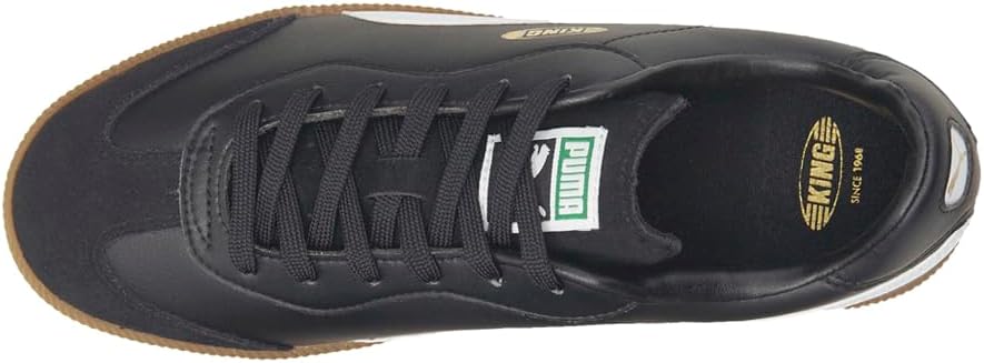 PUMA Mens King 21 Indoor Soccer Cleats - Black