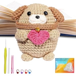 Generisch Hunde-Häkelset Anfänger JHCKK67H