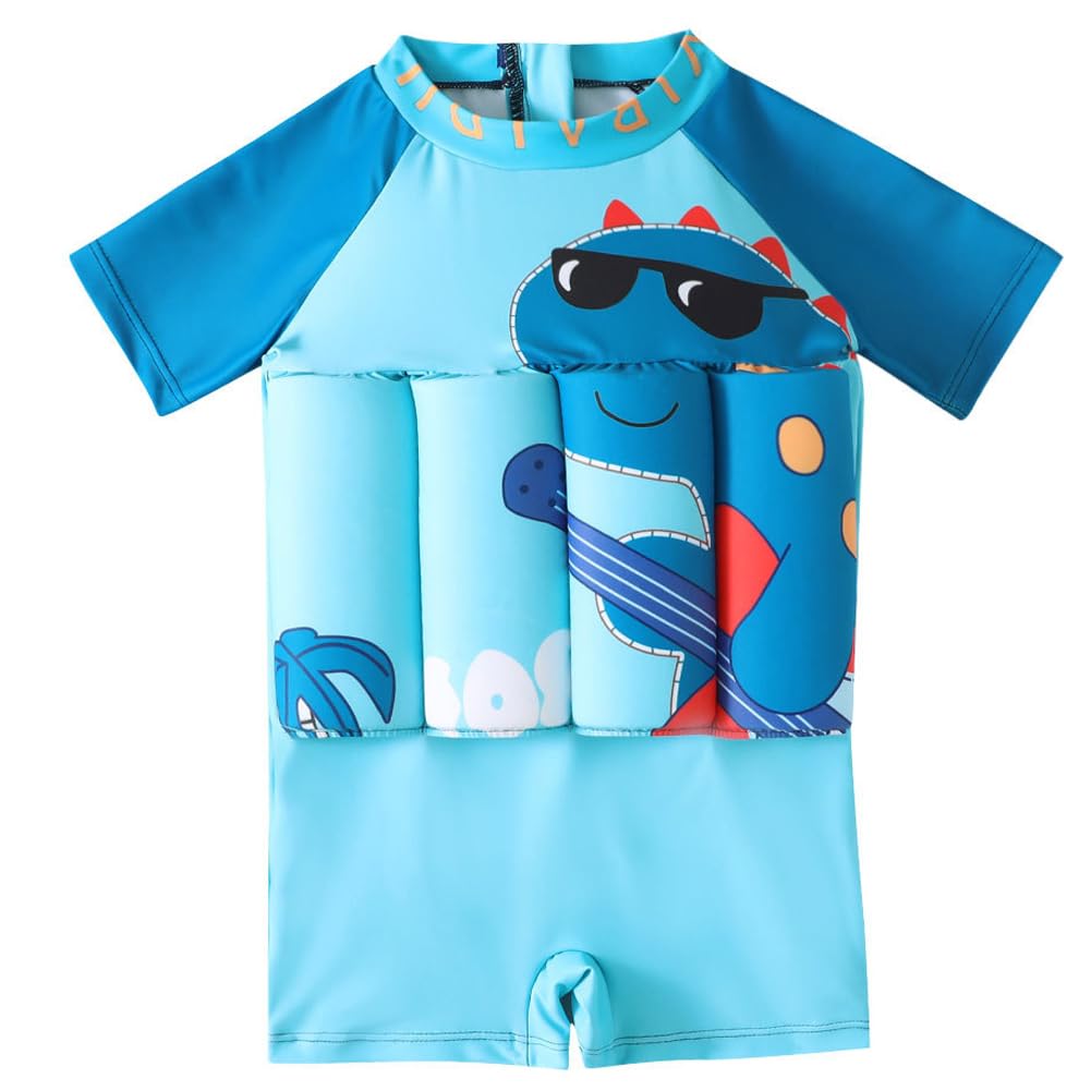 Lazeny Lazeny Bañador Flotador de Una Pieza para Niñas Niño, Trajes de Baño Bebé Verano Natación, Ropa de Natación Swimsuit para la Piscina y la Playa Traje para Principiantes