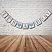 IT is A BOY Banner Bunting Christening Baby Shower Garland Decoration Birthday Party Favors
