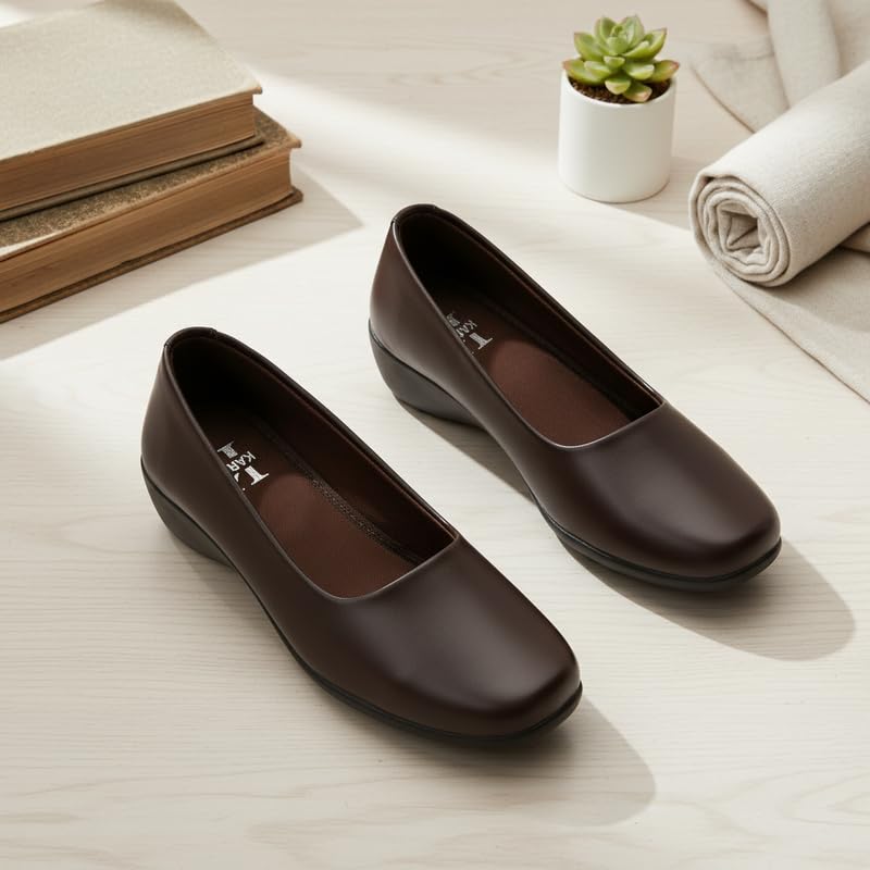 Image of Karaddi Pumps for Women Formal Bellies Shoes for Office, Party Belly