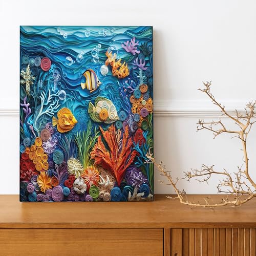 Lienzo decorativo divertido para dar vida y color a las paredes de tu dormitorio o baño 4