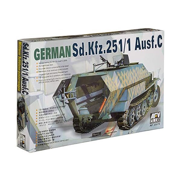 AFV-Club 35078 SDKFZ 251 Ausf C, Fahrzeuge – Bild 3
