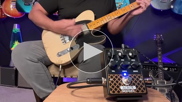 Amazon.com: GOKKO AMPLI PEDAL ACBOX GK-35 - Vox - Inspired
