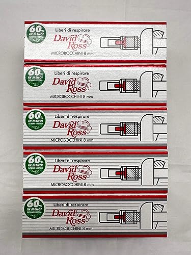 David Ross Mikromundstücke erhältlich in 3 verschiedenen Größen lose Beutel mit je 10 Stück (20 Packungen à 8 mm)