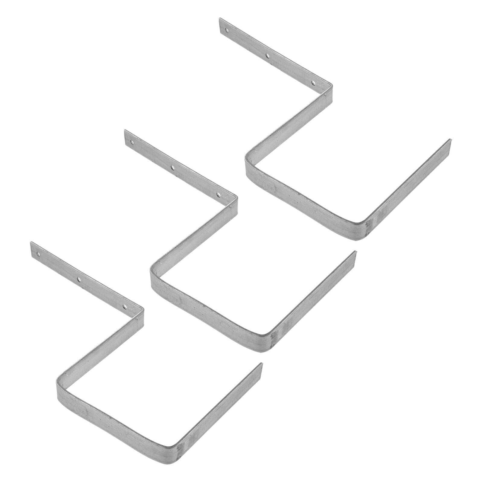 Support de gouttière en métal OSALADI de 14 cm pour la fixation de toiture extérieure