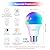 Linkind Smart Light Bulbs, Smart Bulb That Work with Alexa & Google Home, Color Changing Light Bulbs, 64 Preset Scenes, Music Sync, A19 E26 2.4GHz RGBTW WiFi Bluetooth Light Bulb 60W, 800LM, 2Pack
