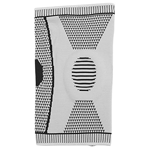 PartyKindom Knee Brace Silicone Strips Pad Comfortable Breathable Fitness Protection Knee Sleeve 1 Pc Xl