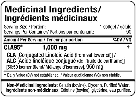 Maximum Strength Allmax CLA 95 in Easy-to-Swallow Liquid Softgel Form 3 51wpQ rrvFL. AC