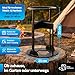 Manuelles Holzspalter Set – Handholzspalter mit Bodenanker, Transportnetz und Schleifstein – Sicher Holz spalten ohne Strom – Taunus Woodmasters