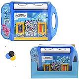 Innovative Designs Blues Clues Roller Art Desk - Blues Clues Art Case for Kids, Arts and Crafts Mess Free Coloring Activities for Kids, Roller Art Paper, Crayons, Markers and Stickers Set - 20+ Pieces