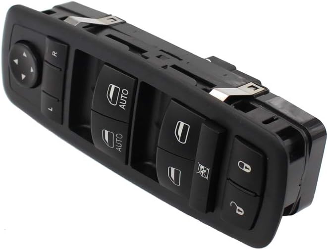 XtremeAmazing Front Left Master Window Switch 68231805AA for Dodge Charger 200 300 Ram 4 Door 2011-2017