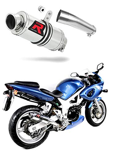 5 anni di garanzia DOMINATOR SV 650 S Marmitta Racing GP Exhaust Terminale di Scarico Silenziatore 1999 2000 2001 2002
