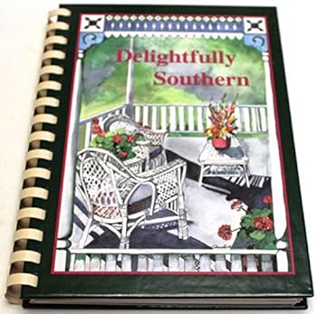 Spiral-bound Delightfully Southern Book