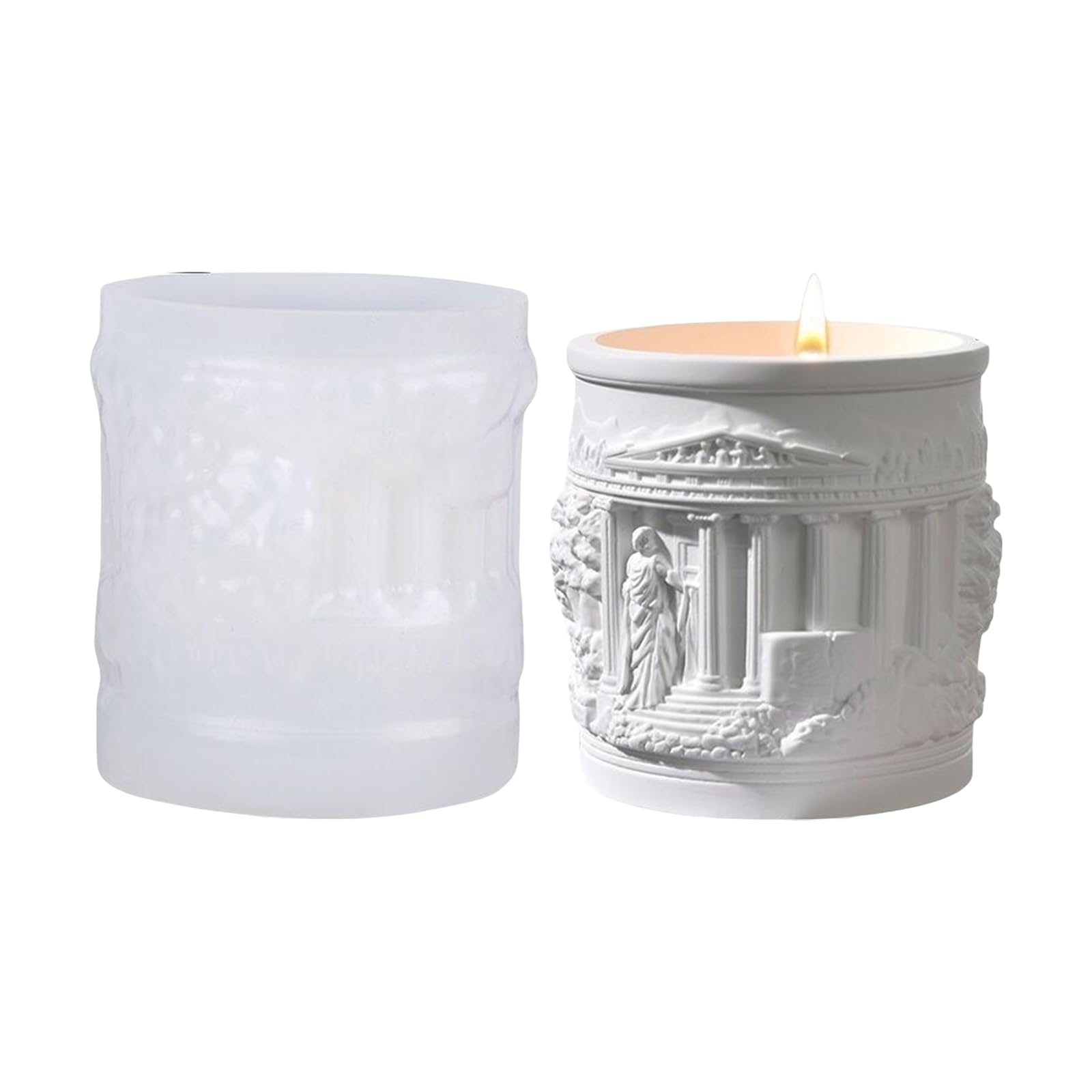 APGLSXY Sturdy Silicone Goddesses Artemises for Resin Craft Making and Plaster Storage Containers Easy Demolding Silicone for Goddesses Artemises Cups