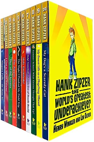 Hank Zipzer Collection 10 Books Set Pack Henry Winkler and Lin Oliver