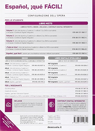 Español ¡que facil. per la Scuola media! con