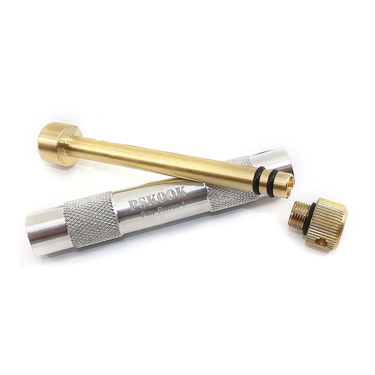 VICASKY 2 Pièces Allume-feu Piston Compressé Air Utile pour Camping et Survie Équipement Extérieur Randonnée Démarrage Rapide et Facile Couleur Aléatoire