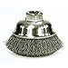Crimped Wire Cup Wire Brush, 3-1/2"
