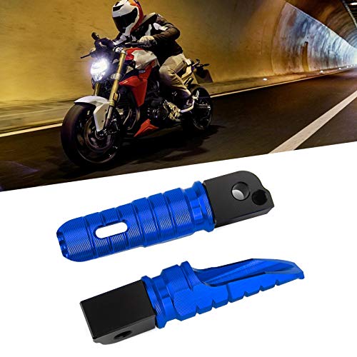 Areyourshop Rear Footrests Foot Peg For B-M-W R Ninet F900R F900Xr R1200R R1200Rs R1250R Blue #TOP8
