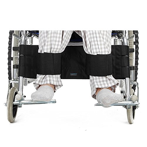 Wheelchair Leg Rest Seatbelt Restraining Strap Footrest Chair Harness Adult Wheelchair Support Safety