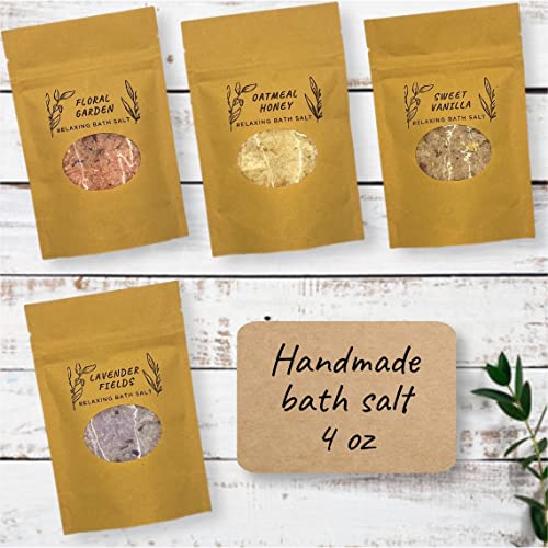 Care Package For Women, Self Care Gifts For Friends, Thinking Of You Gift, Relaxing Pampering Handmade Spa Kit, Mental Health Self Care Package For Her (Oatmeal Honey) #TOP2