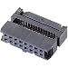 Produktbild BKL Electronic 10120858 10120858Pfosten-Steckverbinder mit Zugentlastung Rastermaß: 2.54mm Polzahl Gesamt: 6, 3 Stück