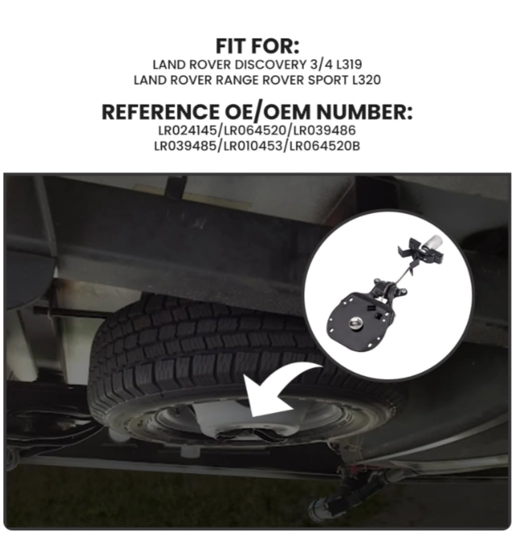 LR024145 - Cabrestante de repuesto para Discovery 3 & 4 2004-2013 R-Ange R-Over Sport 2005-2013 LR039486 LR064520