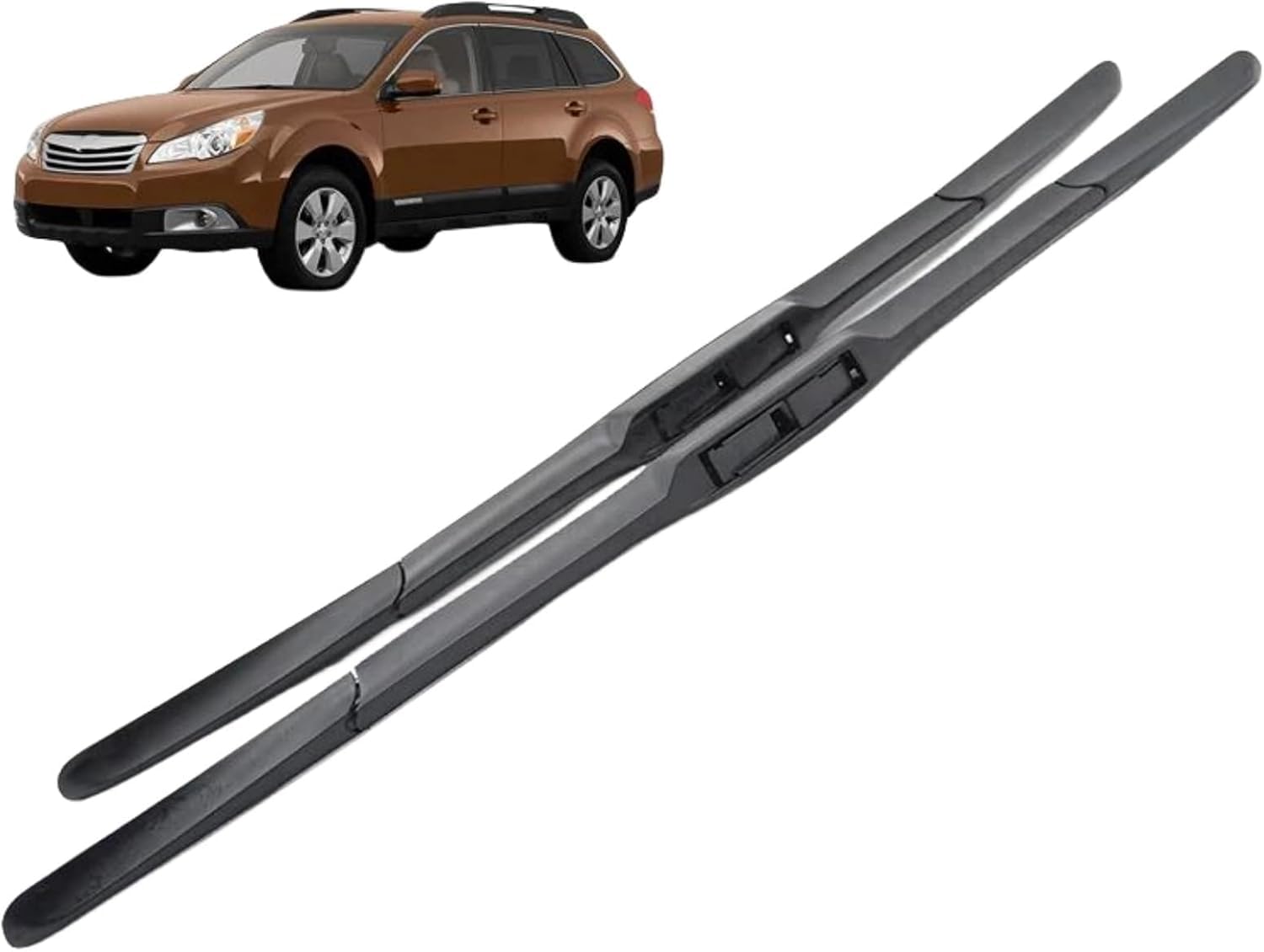 ZhangXD Front Windscreen Wipers For Outback 2009-2014, Windshield Window Brush Front Wiper Blades All-Weather Replacement Set Easy Installation