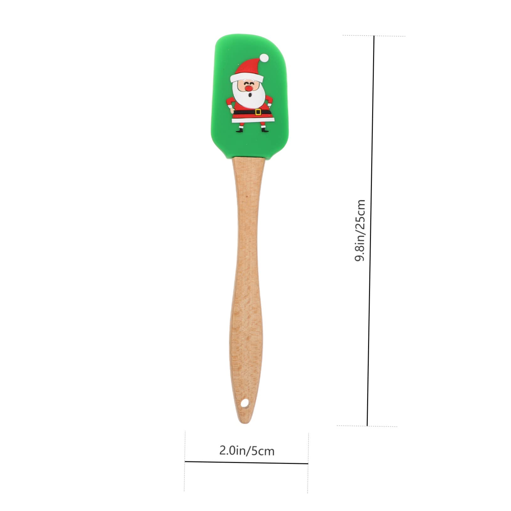 Alipis Espátula Pastelera De Silicona Duradera Orificio Para Colgar Ideal Para Mantequilla y Repostería