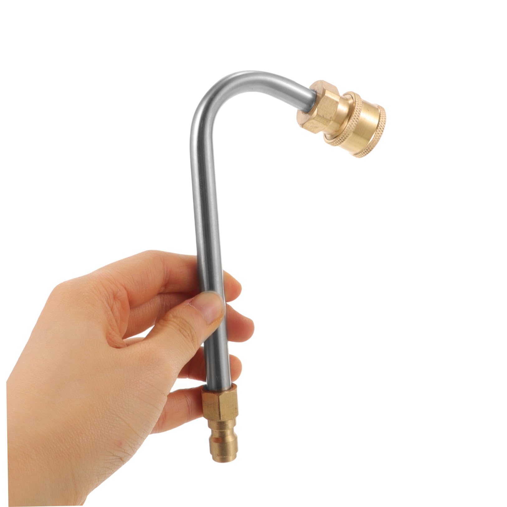 TOYANDONA 5 Boquillas De Manguera De Extensión para Hidrolavadora De Alta Presión para Hidrolavadora Manguera De Agua Boquilla De Presión Accesorios De Hidrolavadora De Acero